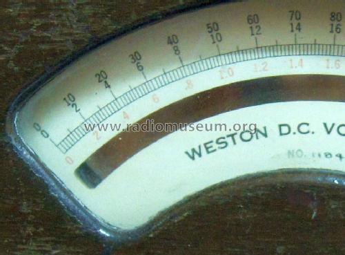 265 DC Voltmeter ; Weston Electrical (ID = 1350580) Equipment