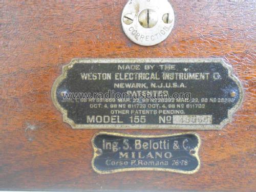 AC-Ammeter 155; Weston Electrical (ID = 2230978) Equipment