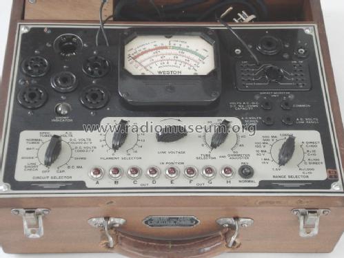 Analyzer - Tube Checker 774-4; Weston Electrical (ID = 418437) Equipment