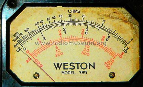 Industrial Circuit Tester 785 Type 3; Weston Electrical (ID = 2039774) Ausrüstung