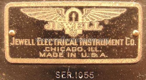 Jewell Test Panel Pattern 581; Weston Electrical (ID = 307057) Equipment