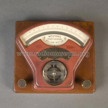 Direct Current Milliammeter Model 1 ; Weston Electrical (ID = 1287903) Equipment