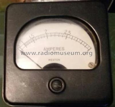 Radio Frequency Amperes Meter 3A ; Weston Electrical (ID = 2570163) Equipment