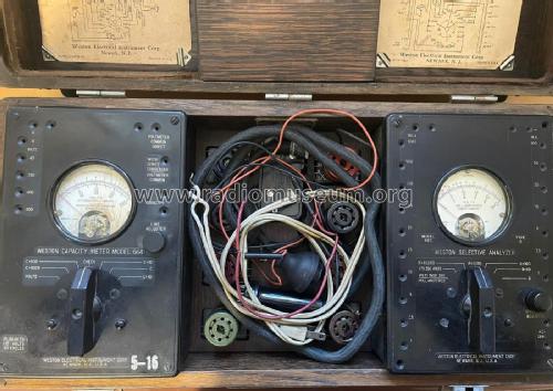 Radio Receiver Analyzing Equipment OE-8; Weston Electrical (ID = 3076666) Equipment