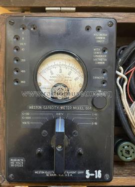 Radio Receiver Analyzing Equipment OE-8; Weston Electrical (ID = 3076667) Equipment