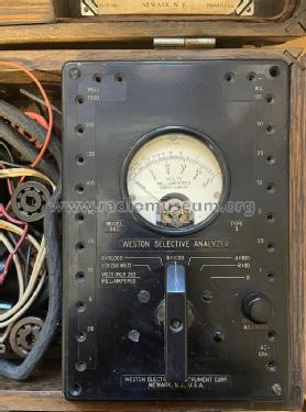 Radio Receiver Analyzing Equipment OE-8; Weston Electrical (ID = 3076668) Equipment