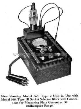 Selective Analyzer 665; Weston Electrical (ID = 2038727) Equipment