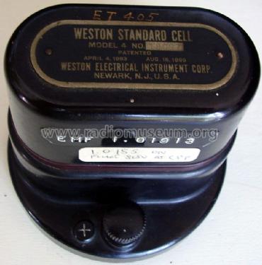 Standard Cell Model 4 ; Weston Electrical (ID = 1401411) Equipment