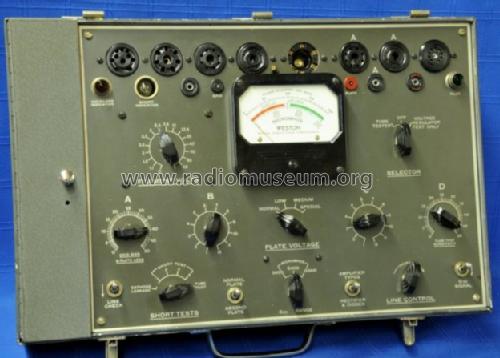 Vacuum Tube Testing Equipment 798 5A; Weston Electrical (ID = 752080) Equipment