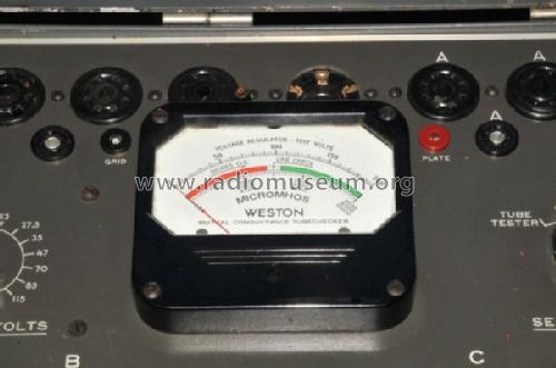 Vacuum Tube Testing Equipment 798 5A; Weston Electrical (ID = 752081) Equipment