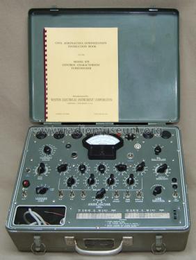 Tube Tester 978; Weston Electrical (ID = 2133816) Equipment