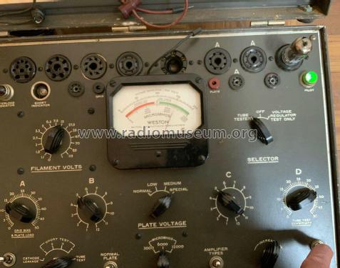 Vacuum Tube Testing Equipment 798 5A; Weston Electrical (ID = 2747641) Equipment