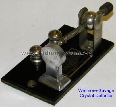 Stand alone crystal detector ; Wetmore-Savage Co.; (ID = 886319) Radio part