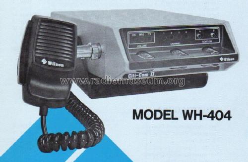 VHF Mobile Transceiver WH-404; Wilson Electronics; (ID = 798005) Commercial TRX