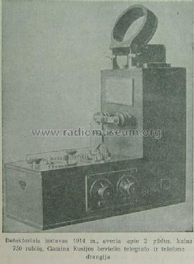 Crystal Radio ; Wireles telegraphy (ID = 248124) Crystal