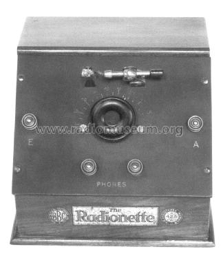 The Radionette ; Radolion Brand, (ID = 1579466) Galena