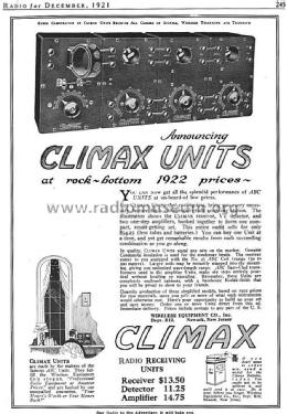 Climax Unit Detector ; Wireless Equipment (ID = 1378570) mod-pre26