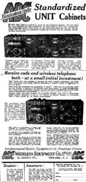 Receiving Unit, Det.,2 Step Amp 3 separate boxes; Wireless Equipment (ID = 992403) Radio