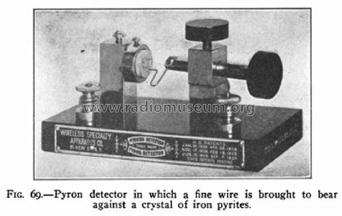 Pyron Detector ; Wireless Specialty (ID = 1334181) Radio part