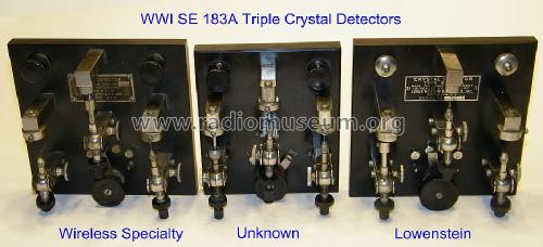 Triple crystal detector IP203 SE183A; Wireless Specialty (ID = 1341955) Radio part