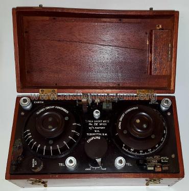 Tuner Short Wave Mk. IV; Wireless Telegraphy (ID = 2699285) Mil Re