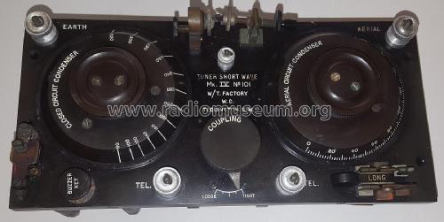 Tuner Short Wave Mk. IV; Wireless Telegraphy (ID = 2699286) Mil Re