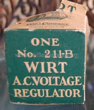 AC Voltage Regulator 211-B; Wirt; Philadelphia, (ID = 1767295) Power-S
