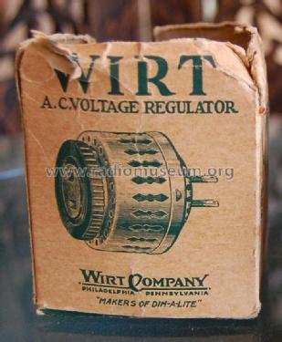 AC Voltage Regulator 211-B; Wirt; Philadelphia, (ID = 1767299) Power-S