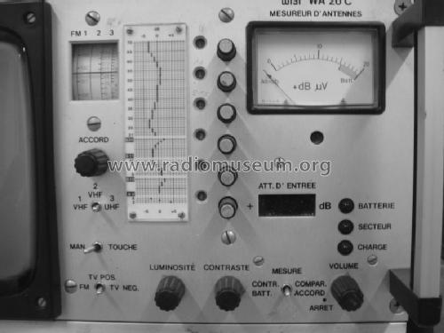 Antennenmessgerät - Mesureur d'Antennes WA26C; Wisi Wilh. Sihn; (ID = 2595923) Equipment