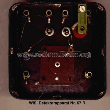 Detektor-Empfänger 57R; Wisi Wilh. Sihn; (ID = 325982) Galena