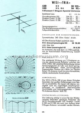 Tria 530; Wisi Wilh. Sihn; (ID = 1822643) Antenna