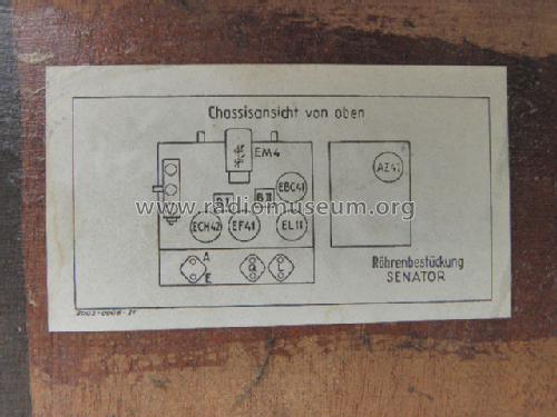 Senator WS2003; Wobbe-Radio; Winsen, (ID = 1669741) Radio