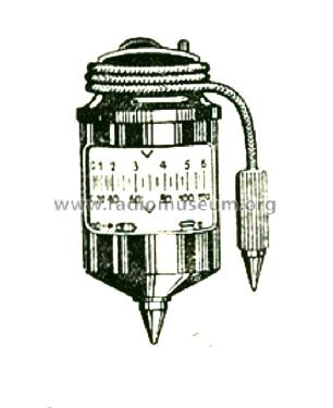 Taschen-Voltmeter 6/120 Volt; Wohlmuth, G. & Co.AG (ID = 2103038) Equipment