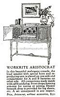 Aristocrat Six; Workrite (ID = 1143235) Radio