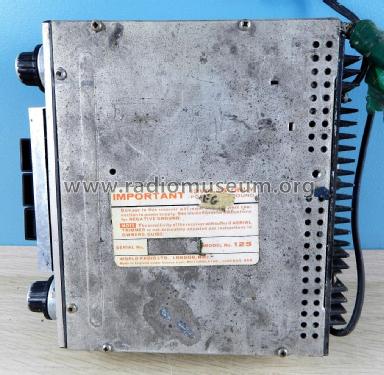 Motorola 125; World Radio Ltd.; (ID = 2863402) Car Radio