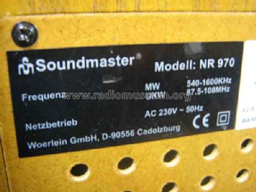 Soundmaster NR-970; Wörlein GmbH; (ID = 913620) Radio