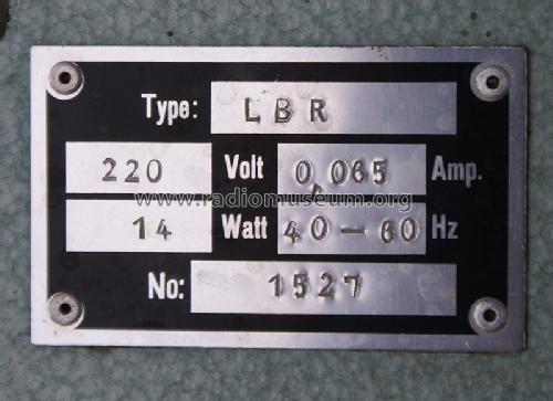 Leitfähigkeitsmesser LBR; WTW, (ID = 1544870) Equipment