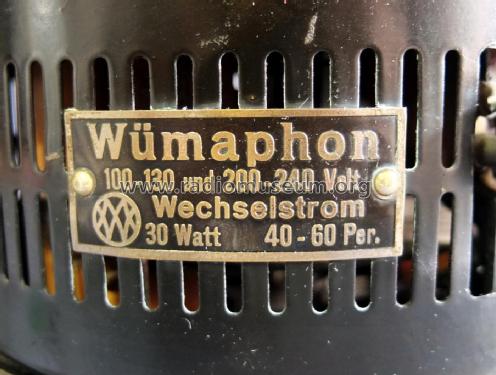 Wümaphon ; Wünsch & Marcrander; (ID = 1885771) R-Player