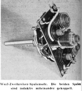 Zweikreiser-Spulensatz ; Wurl, Max; Berlin (ID = 2020322) mod-past25