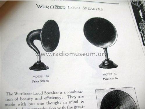 Horn Speaker Model 20; Wurlitzer Co., The (ID = 1038305) Parlante