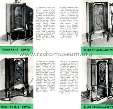 Lyric SA-46 ; Wurlitzer Co., The (ID = 1674330) Radio