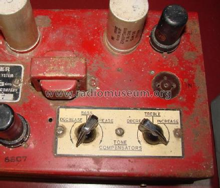 Wide Range Sound System 503; Wurlitzer Co., The (ID = 1757646) Ampl/Mixer