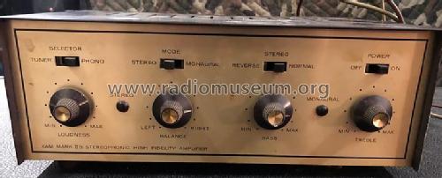 Stereophonic High Fidelity Amplifier Mark IIB; XAM Selectron (ID = 2974059) Ampl/Mixer