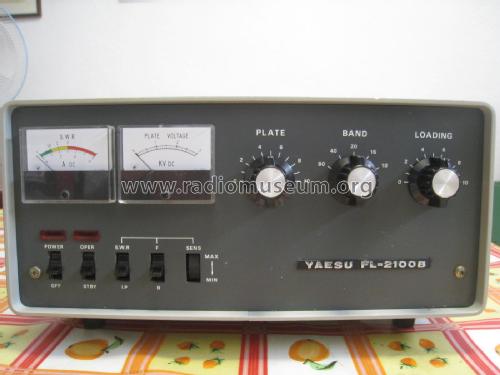 Linear Amplifier FL-2100B; Yaesu-Musen Co. Ltd. (ID = 1892826) Amateur-D