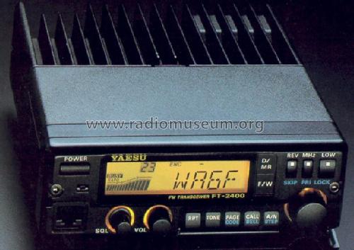 FT-2400H; Yaesu-Musen Co. Ltd. (ID = 793032) Amat TRX