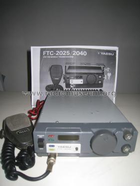 VHF FM Mobile Transceiver FTC-2025; Yaesu-Musen Co. Ltd. (ID = 2121741) Amat TRX