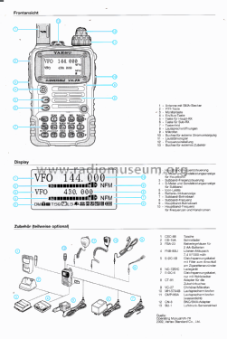 VX-7R; Yaesu-Musen Co. Ltd. (ID = 2729720) Amat TRX