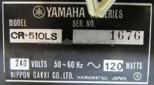 CR-510LS; Yamaha Co.; (ID = 2434008) Radio