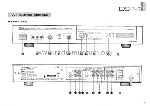 DSP-1; Yamaha Co.; (ID = 1981669) Ampl/Mixer