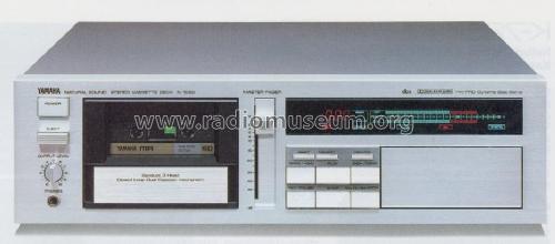 Natural Sound Stereo Cassette Deck K-1020; Yamaha Co.; (ID = 652275) R-Player